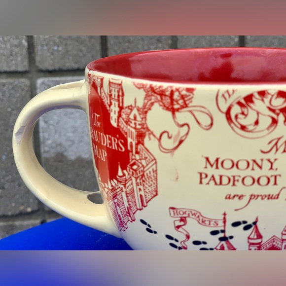 Large Harry Potter MISCHIEF MANAGED Marauder’s Map Coffee Mug - Picture 8 of 16